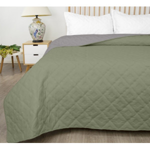 Шалте 160х220 см. - Сиво и Зелено